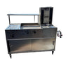 Vaporera, Plancha 24", Trompo 8 Ladrillos. Full Body