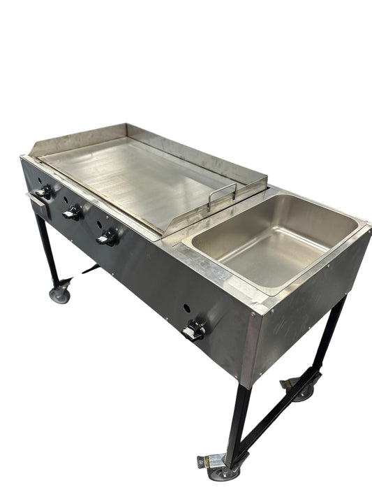 Griddle Plancha 36,  Steamer vaporera