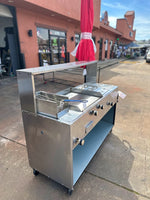 Plancha de 36' fridora Salsero y freidora