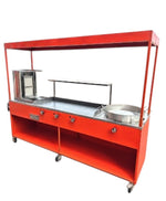 Carrito Taquero Trompo 8 Plancha 48 Disco.