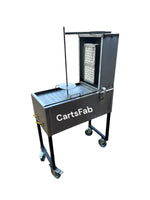 Trompo 8 Ladrillos con Plancha. Propano