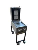 Trompo 8 Ladrillos con Plancha. Propano