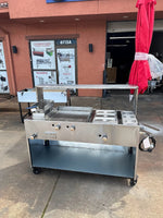 Plancha de 36' fridora Salsero y freidora