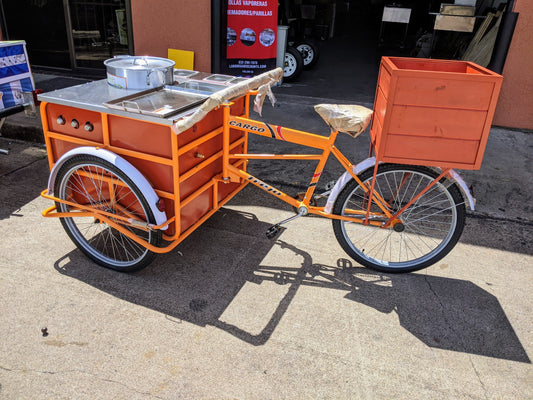 Triciclo Taquero Birria Elotes Tacos de Vapor